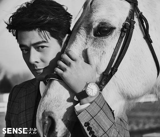 凍齡男神郭品超攜手rorolove拍攝SENSE封面人物