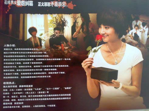 電視劇《燃燒的玫瑰》精美畫(huà)冊(cè)