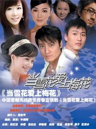 當雪花愛上梅花