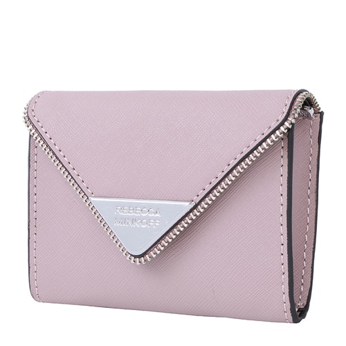 Rebecca Minkoff/瑞貝卡·明可弗 十字紋牛皮女士 Molly Metro 卡包