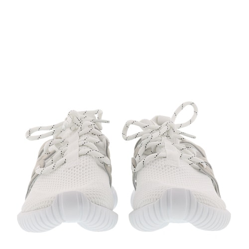 adidas/阿迪達斯 女士 布 微格紋路 運動鞋 BR