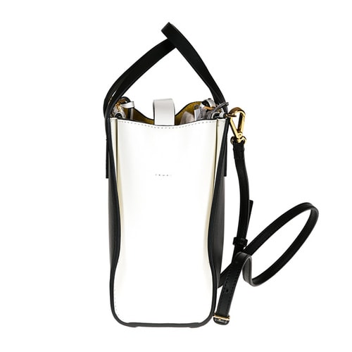 【包郵包稅】MARNI/瑪尼 女士 真皮 logo點綴 經(jīng)典 手提包 NI