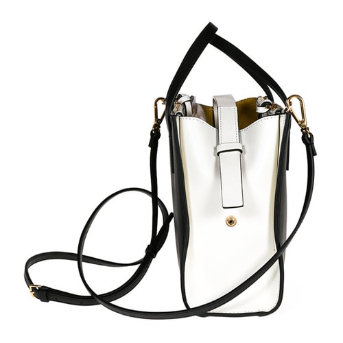 【包郵包稅】MARNI/瑪尼 女士 真皮 logo點綴 經(jīng)典 手提包 NI