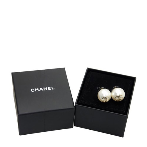 CHANEL/香奈兒 大珍珠耳釘